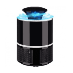 Lampă UV antițânțari Killer Mosquito, USB, 360°, recipient colectare, negru - imagine 2