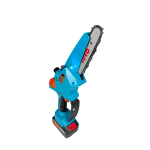 Mini drujbă electrică Ieto, 2 acumulatori 24V 6Ah, lamă 10 cm, ungere automată, afișaj electronic - imagine 3