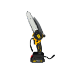 Mini drujbă electrică PJA, 2 acumulatori 48V 5Ah, lamă 6 inch, ungere automată - imagine 2