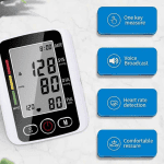 Monitor tensiune arterială automat pentru încheietură, mansetă ajustabilă, detector bătăi neregulate, ecran LCD mare - imagine 4
