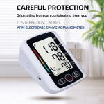 Monitor tensiune arterială automat pentru încheietură, mansetă ajustabilă, detector bătăi neregulate, ecran LCD mare - imagine 3