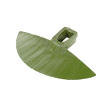 Sapă forjată tip evantai, fără coadă, oțel, pentru grădinărit și lucrări agricole, verde