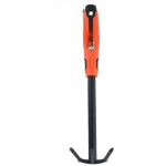 Săpăligă dublă cu cultivator 3 dinți, 30 cm, metal, mâner ergonomic - imagine 2