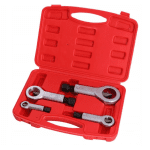 Set 4 chei pentru despicat piulițe Energy, 9–27 mm, pentru piulițe deteriorate, în cutie plastic