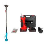 Set grădinărit foarfecă electrică IETO, deschidere 2.5 cm + tijă telescopică 2 m, 2 acumulatori 24V 5Ah