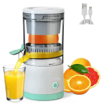 Storcător electric fructe și legume, portabil, USB Type-C, 45W, 500 ml