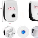 Aparat anti dăunători cu ultrasunete, 120 mp, pentru șoareci și insecte, priză - imagine 5