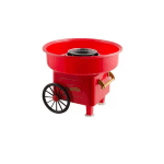 Aparat vată de zahăr 500W, design retro, compact, roșu