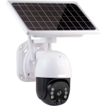 Cameră supraveghere WiFi 5MP cu panou solar, rotire 355°, PIR, audio, IP66 - imagine 5