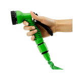 Furtun grădină extensibil 60 m, 7 moduri pulverizare, latex dublu rezistent - imagine 3