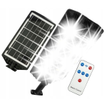 Lampă solară 1500W, senzor mișcare, telecomandă, IP67, iluminare 270° - imagine 4
