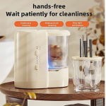 Mini mașină de spălat 1600 ml, USB Type-C, sterilizare lumină albastră, portabilă - imagine 4
