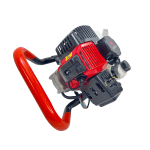 Motoburghiu pentru pământ German Meister 5 CP, 8000 rpm, motor 2 timpi, rezervor 1.2 L, burghiu inclus 150 x 800 mm + ulei amestec inclus - imagine 4