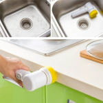Perie electrică curățare 5 în 1, 3 capete, pentru baie, bucătărie, suprafețe - imagine 3