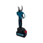 Set unelte grădină Kraftec 4 în 1, tijă telescopică 250 cm, foarfecă electrică vie 25 mm, mini drujbă 6 inch cu ungere automată, foarfecă gard viu 10/30 cm, 2 acumulatori 48V 8Ah + încărcător - imagine 8