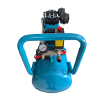 Compresor de Aer Fără Ulei German Meister, 1300W, Rezervor 50L, 8 Bar, 2 Ieșiri Aer, Motor 2800 RPM - imagine 5