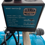 Compresor de Aer Fără Ulei German Meister, 1300W, Rezervor 50L, 8 Bar, 2 Ieșiri Aer, Motor 2800 RPM - imagine 2