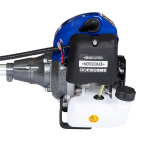 Motocoasă pe Benzină German Meister, 3 CP, 52CC, 2 Timpi, 9000 RPM, Disc 40 Dinți, Lamă 2 Dinți, Tambur Automat, Ham Profesional Albastra - imagine 4