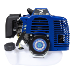 Motocoasă pe Benzină German Meister, 3 CP, 52CC, 2 Timpi, 9000 RPM, Disc 40 Dinți, Lamă 2 Dinți, Tambur Automat, Ham Profesional Albastra - imagine 2