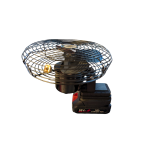 Ventilator Industrial Portabil German Meister 2110, 2 Acumulatori 36V 6Ah, 2 Trepte de Viteză, Reglabil, Acumulator Li-Ion, Încărcător Inclus - imagine 4