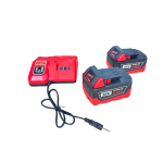 Bormașină Autofiletantă cu Percuție German Meister 36V, Motor Brushless, 50 Nm, Mandrină Metalică 10 mm, 2 Acumulatori 8Ah, 90 Accesorii, Valiză Transport - imagine 5