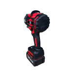Cheie de Impact Profesională German Meister 36V 8Ah MAX Brushless, 1000 Nm, Mandrină 1/2", 2 Acumulatori Li-Ion, LED și 3 Trepte de Putere Rosie - imagine 2