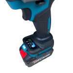 Cheie de Impact Profesională German Meister 36V 8Ah MAX Brushless, 1000 Nm, Mandrină 1/2", 2 Acumulatori Li-Ion, LED și 3 Trepte de Putere Albastra - imagine 4