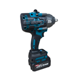 Cheie de Impact Profesională German Meister 36V 8Ah MAX Brushless, 1000 Nm, Mandrină 1/2", 2 Acumulatori Li-Ion, LED și 3 Trepte de Putere Albastra - imagine 3