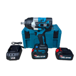 Cheie de Impact Profesională German Meister 36V 8Ah MAX Brushless, 700 Nm, Mandrină 1/2", 4 Trepte de Putere, 2 Acumulatori Li-Ion, LED și Valiză Transport