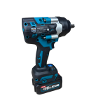 Cheie de Impact Profesională German Meister 36V 8Ah MAX Brushless, 700 Nm, Mandrină 1/2", 4 Trepte de Putere, 2 Acumulatori Li-Ion, LED și Valiză Transport - imagine 3