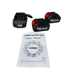 Cheie de Impact Profesională German Meister 36V 8Ah MAX Brushless, 700 Nm, Mandrină 1/2", 4 Trepte de Putere, 2 Acumulatori Li-Ion, LED și Valiză Transport - imagine 6