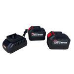 Mașină de Înșurubat cu Impact German Meister 36V 8Ah, 2100 Nm, Brushless, Prindere 3/4", 2 Acumulatori 10Ah, Încărcător Rapid, Valiză Transport - imagine 6
