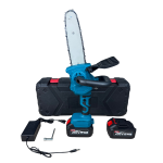 Mini Drujbă cu Acumulator German Meister 36V 8Ah XGT, Lamă 22 cm, Lanț 23+ Dinți, Motor Brushless, Rezervor Ulei, Valiză Transport
