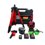 Pachet Profesional German Meister – Trusă 4 în 1 Brushless cu 3 Acumulatori 36V 8Ah + Nivelă Laser 4D 360° Verde cu Trepied și Accesorii *TRANSPORT GRATUIT* - imagine 8