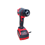 Set KraftRoyal 2 Scule cu Acumulator 36V 8Ah – Bormașină Autofiletantă cu Percuție Brushless 50 Nm + Polizor Unghiular (Flex) 125 mm, 2 Acumulatori 8Ah, Încărcător, Valiză Transport - imagine 4