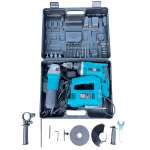 Trusă 3 Scule Electrice German Meister – Polizor Unghiular 870W, Fierăstrău Pendular 750W și Mașină de Găurit cu Percuție 1000W, Valiză Transport - imagine 10