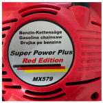 Drujba benzina Super Power Plus Red Edition , lama +lant 38CM 15'' 1.5CM 64D MX579 - imagine 2