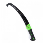 Fierastrau gradina curbat, negru cu carlig si maner verde, 33cm LIDER MX788