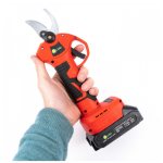 Foarfeca electrica gradina, 2 acumulatori Li-Ion 48V, 5Ah, lama SK5, diametru taiere 40mm, Brushless , afisaj LCD Lider® Premium MX808 - imagine 9