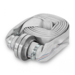 Furtun pompier 2'' 20M 8 BARI, ALB, CU CUPLE, ambalat la cutie, Aqua-Craft MX1216