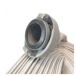 Furtun pompier 2'' 20M 8 BARI, ALB, CU CUPLE, ambalat la cutie, Aqua-Craft MX1216 - imagine 5