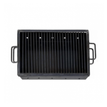 Gratar gatit metalic pe carbuni 400 X 300 X 1.5mm, MX1606 - imagine 3