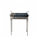 Gratar gatit metalic pe carbuni 60*40 *2*2 NIVELE, REGLABIL MX1070 - imagine 3