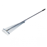 Grebla metalica reglabila pentru frunze cu coada, 58 cm MX316 - imagine 3
