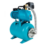Hidrofor AUJET100, 0.75KW/1HP, 100L cu pompa centrifugala autoamorsata, stator cupru, rotor inox, FERMAX MX1661 - imagine 3