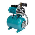 Hidrofor AUJET100SS, 0.75KW/1HP, 100L, POMPA INOX, cu pompa centrifugala autoamorsata, stator cupru, rotor inox, FERMAX MX1662