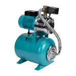 Hidrofor AUJET100SS, 0.75KW/1HP, 100L, POMPA INOX, cu pompa centrifugala autoamorsata, stator cupru, rotor inox, FERMAX MX1662 - imagine 5
