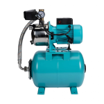 Hidrofor AUJET100SS, 0.75KW/1HP, 100L, POMPA INOX, cu pompa centrifugala autoamorsata, stator cupru, rotor inox, FERMAX MX1662 - imagine 3