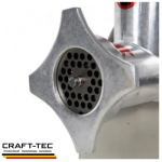 Masina de tocat carne profesionala Craft-Tec® MK-10, 3500W, 150 Kg/h, inox, reductor in baie de ulei, accesorii incluse MX1221 - imagine 6