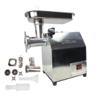 Masina de tocat carne profesionala Craft-Tec® MK-12, 4000W, 250 Kg/h, inox, reductor in baie de ulei, accesorii incluse MX710